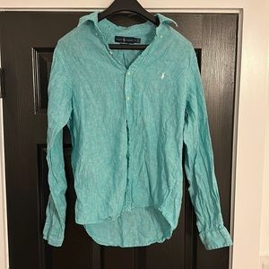 Polo linen button up